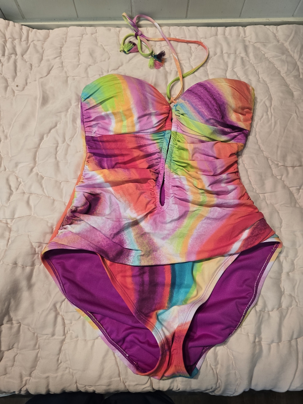 Bleu Rod Beattie Magenta One-Piece Swimsuit